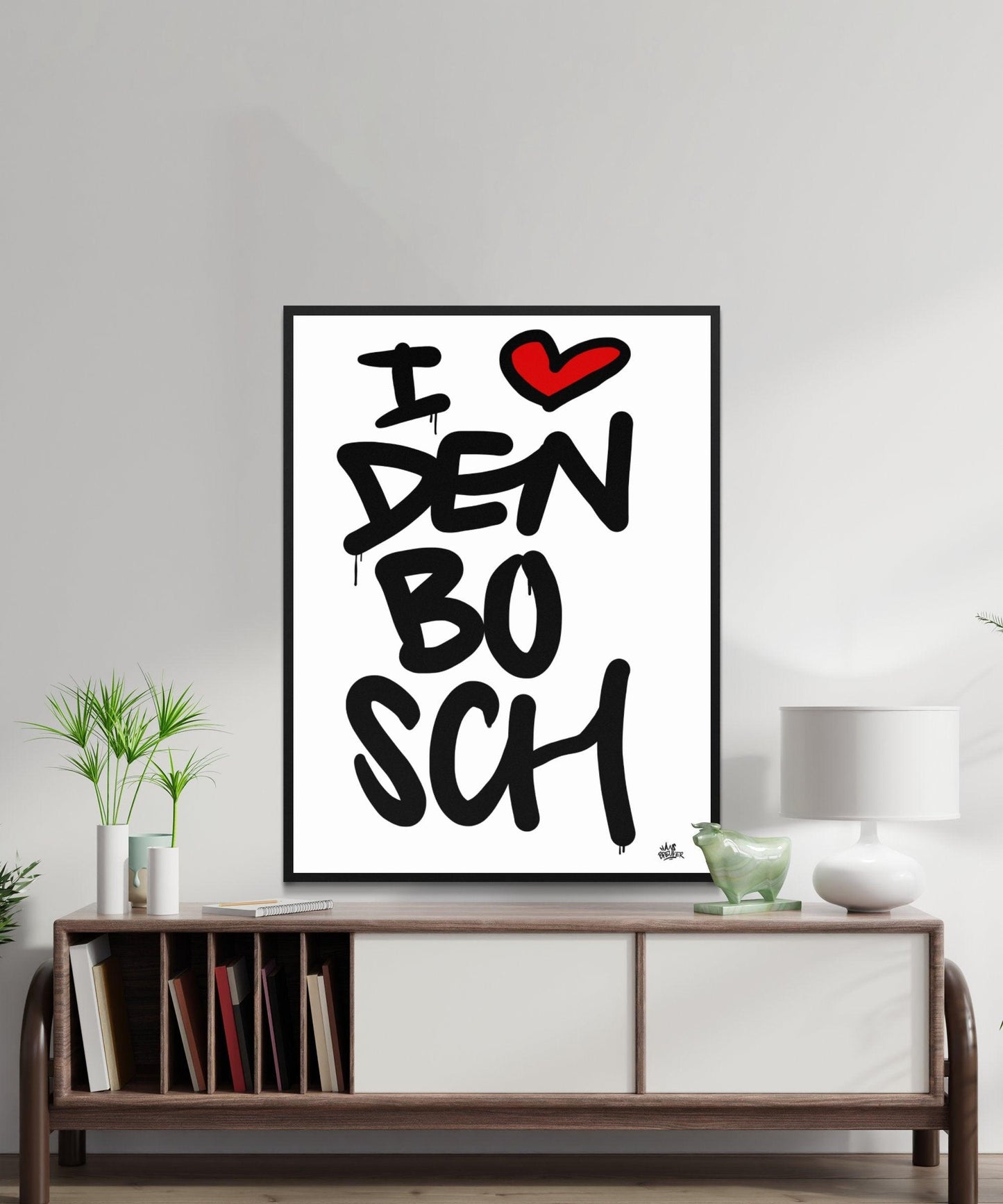 Poster Den Bosch - Hans Breuker