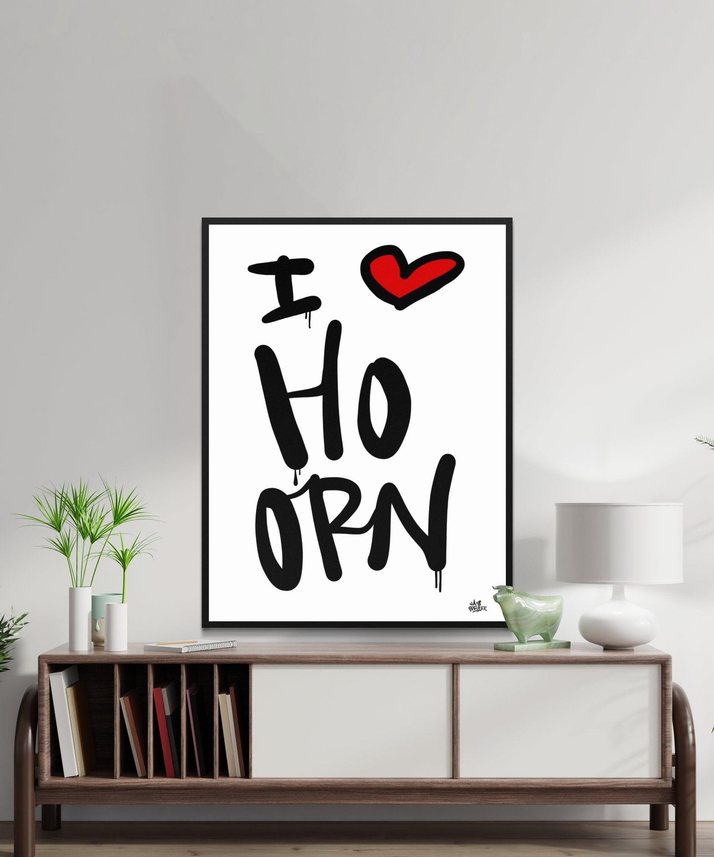 Poster Hoorn - Hans Breuker