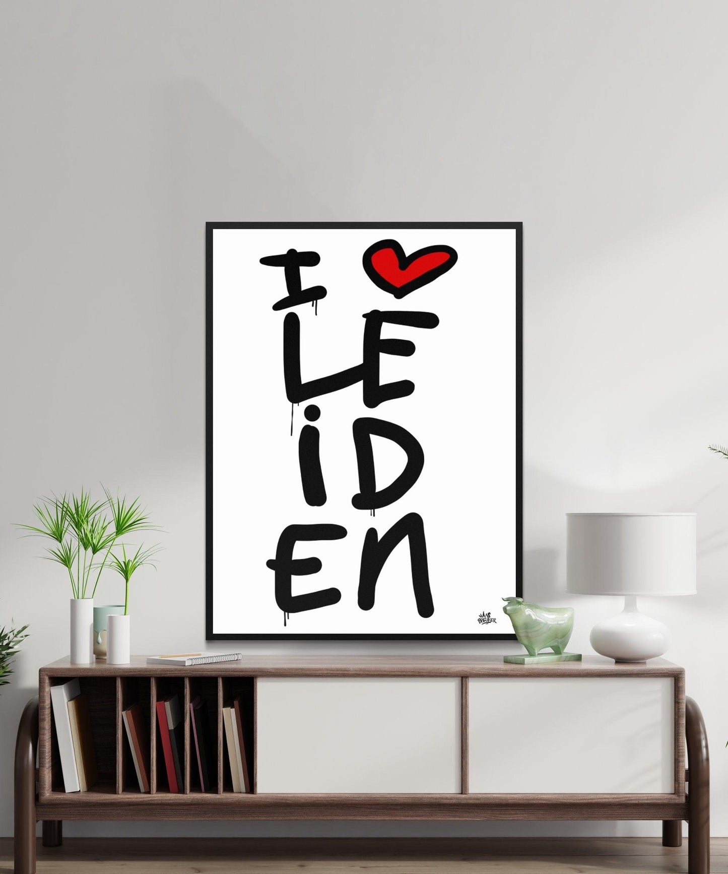 Poster Leiden - Hans Breuker