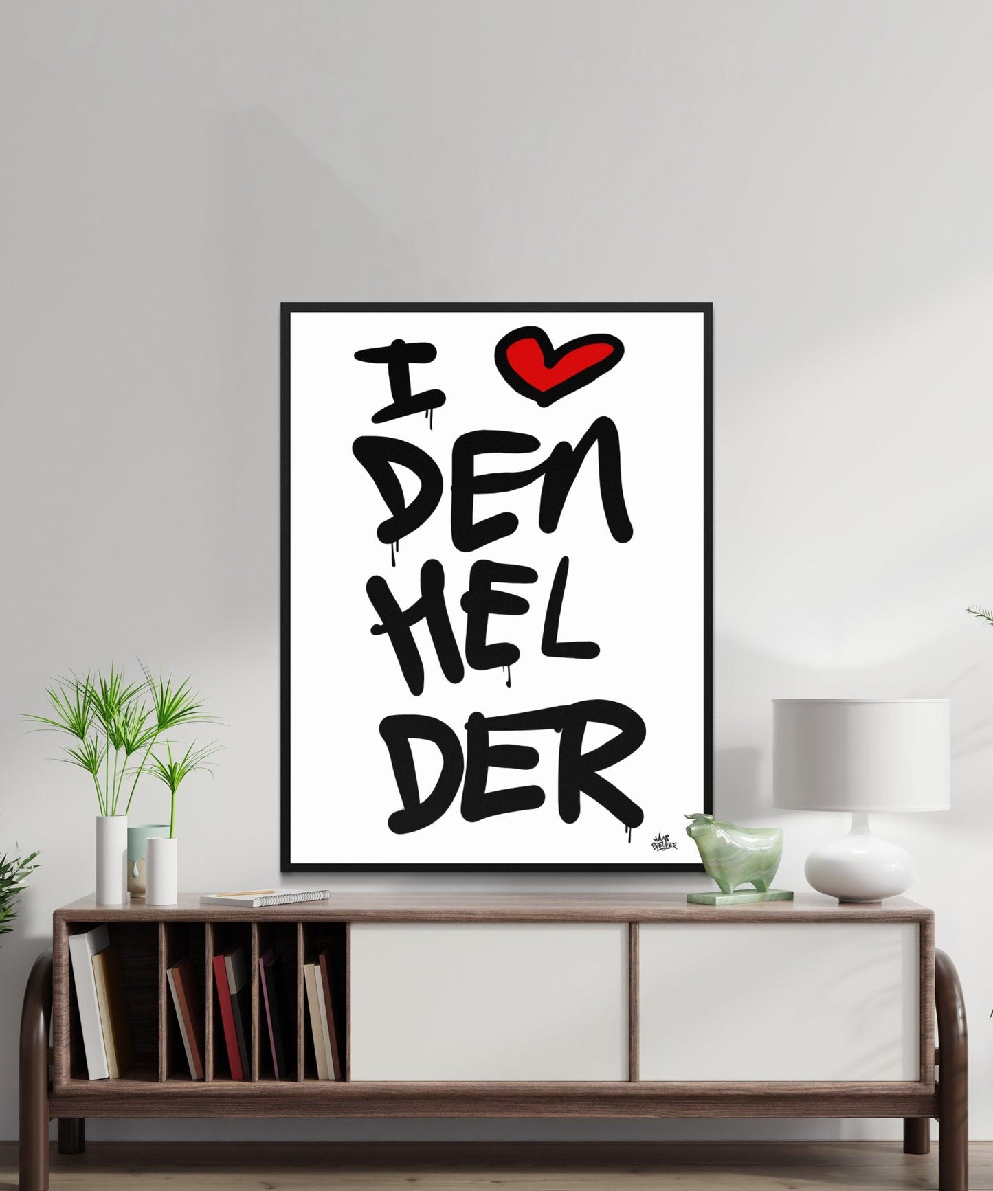 Poster Den Helder - Hans Breuker