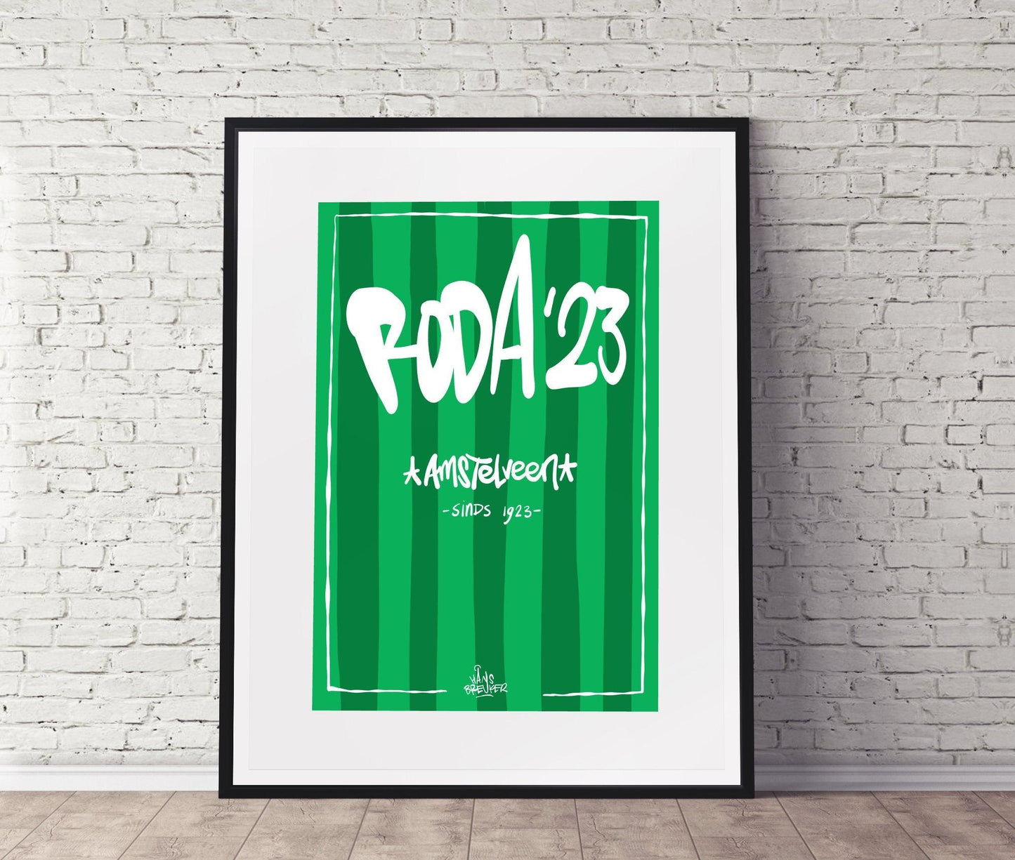 RODA '23 clubposter - Hans Breuker