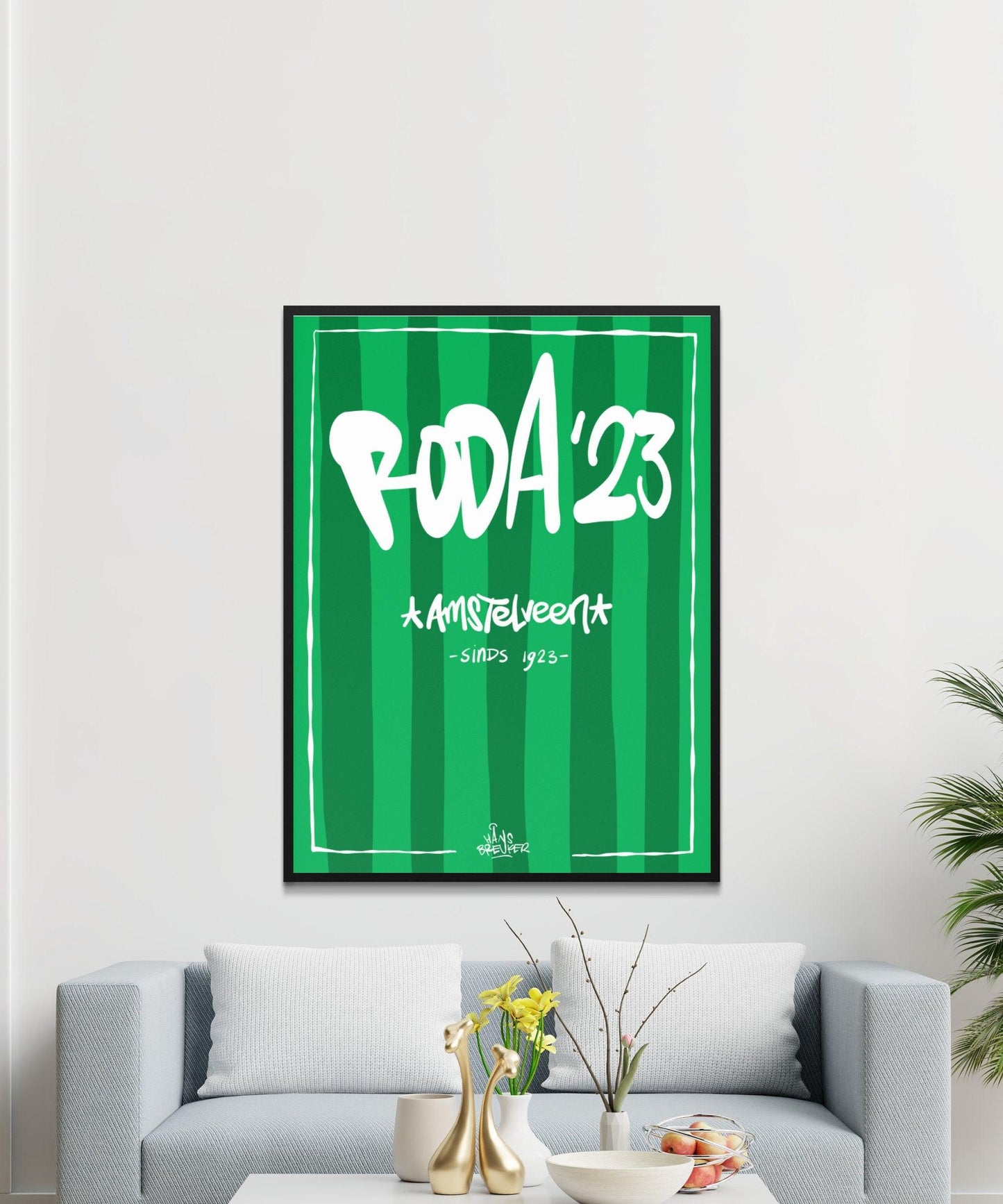 RODA '23 clubposter - Hans Breuker