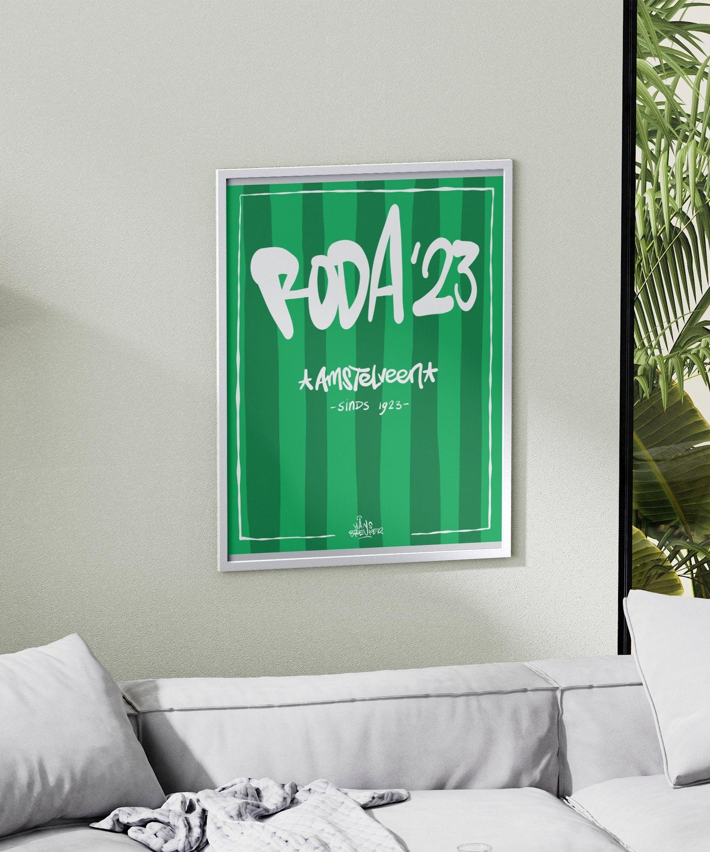 RODA '23 clubposter - Hans Breuker