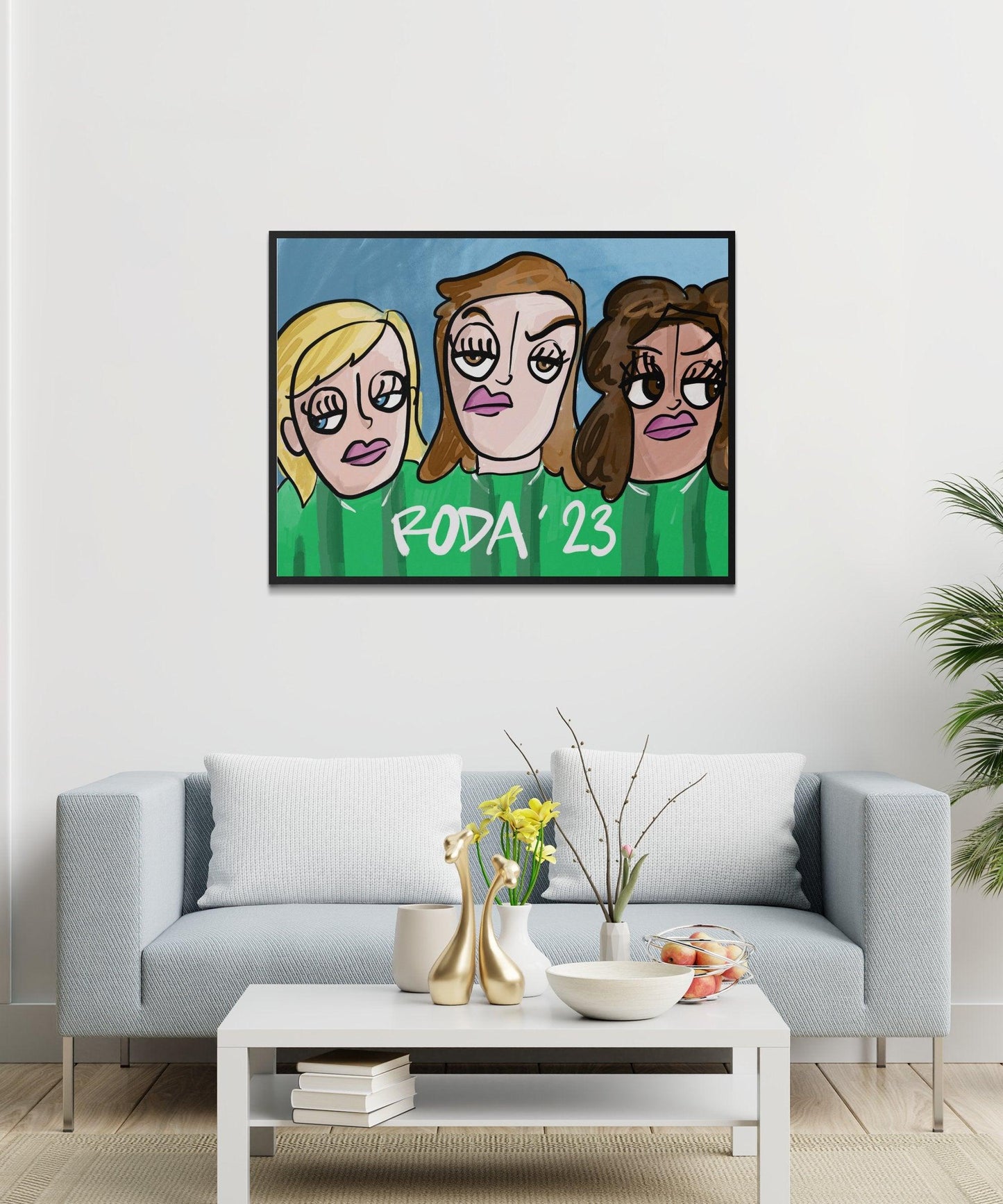 RODA '23 vrouwen poster - Hans Breuker