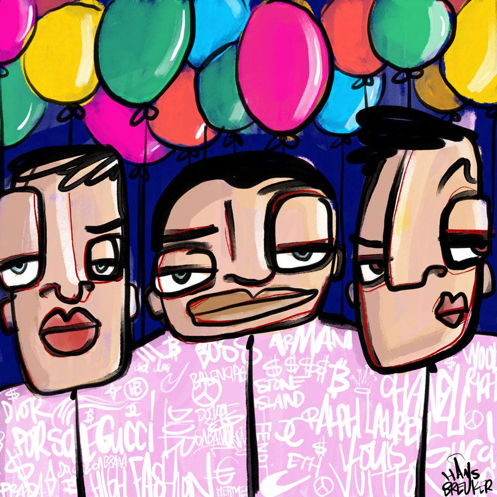 Ballon party - Hans Breuker