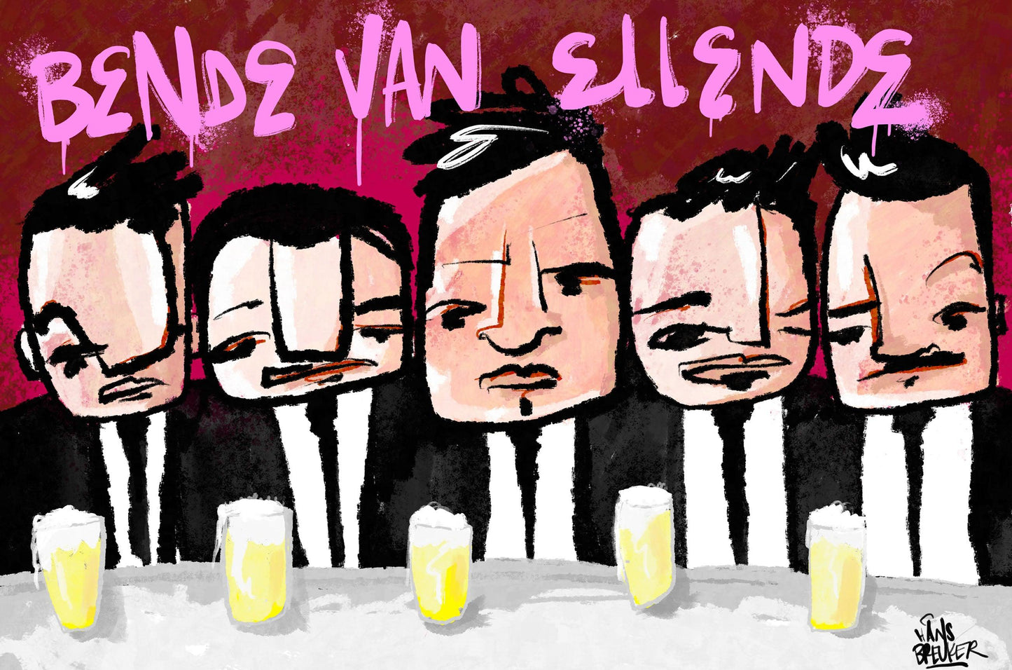 Bende van ellende - Hans Breuker