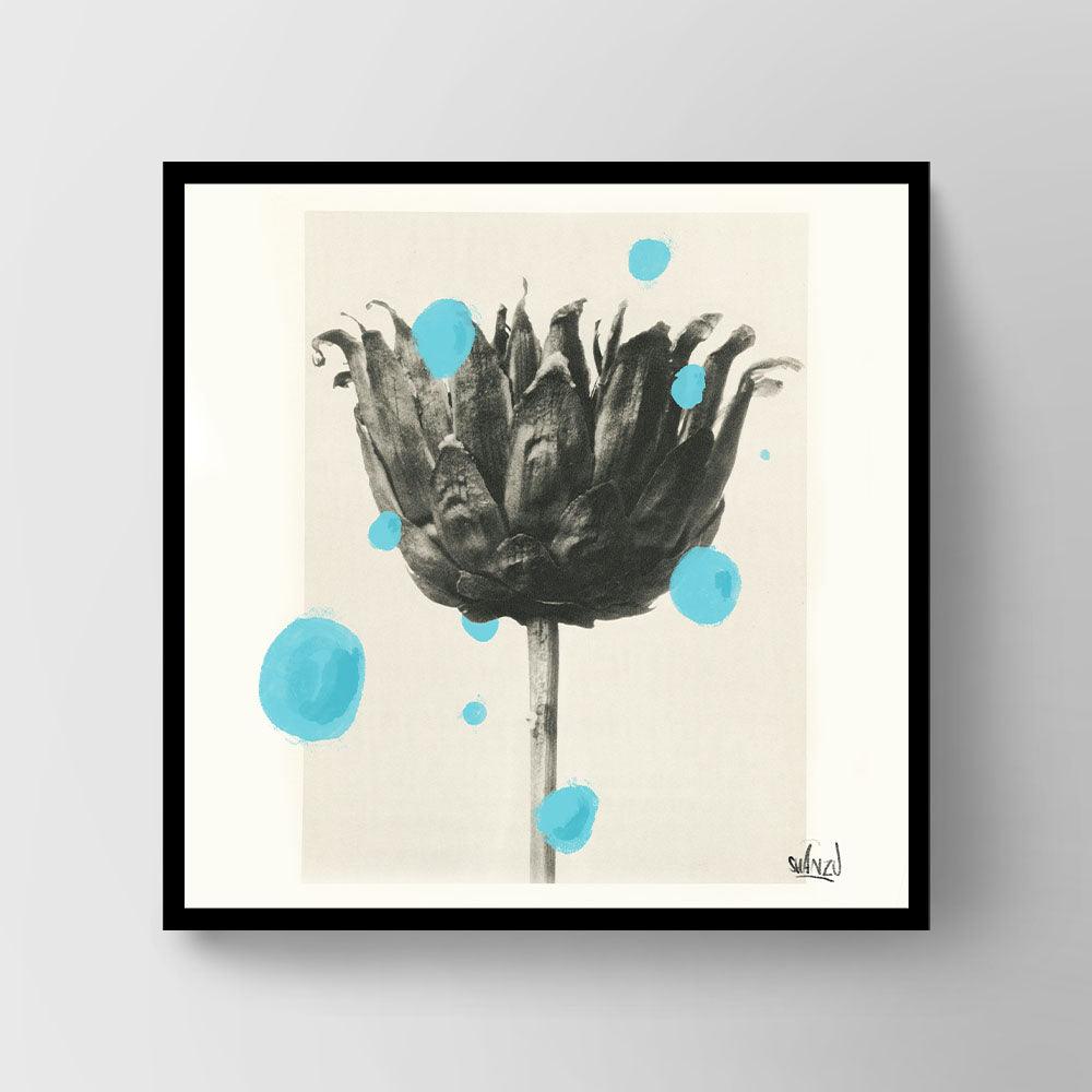 Blue drops - Hans Breuker