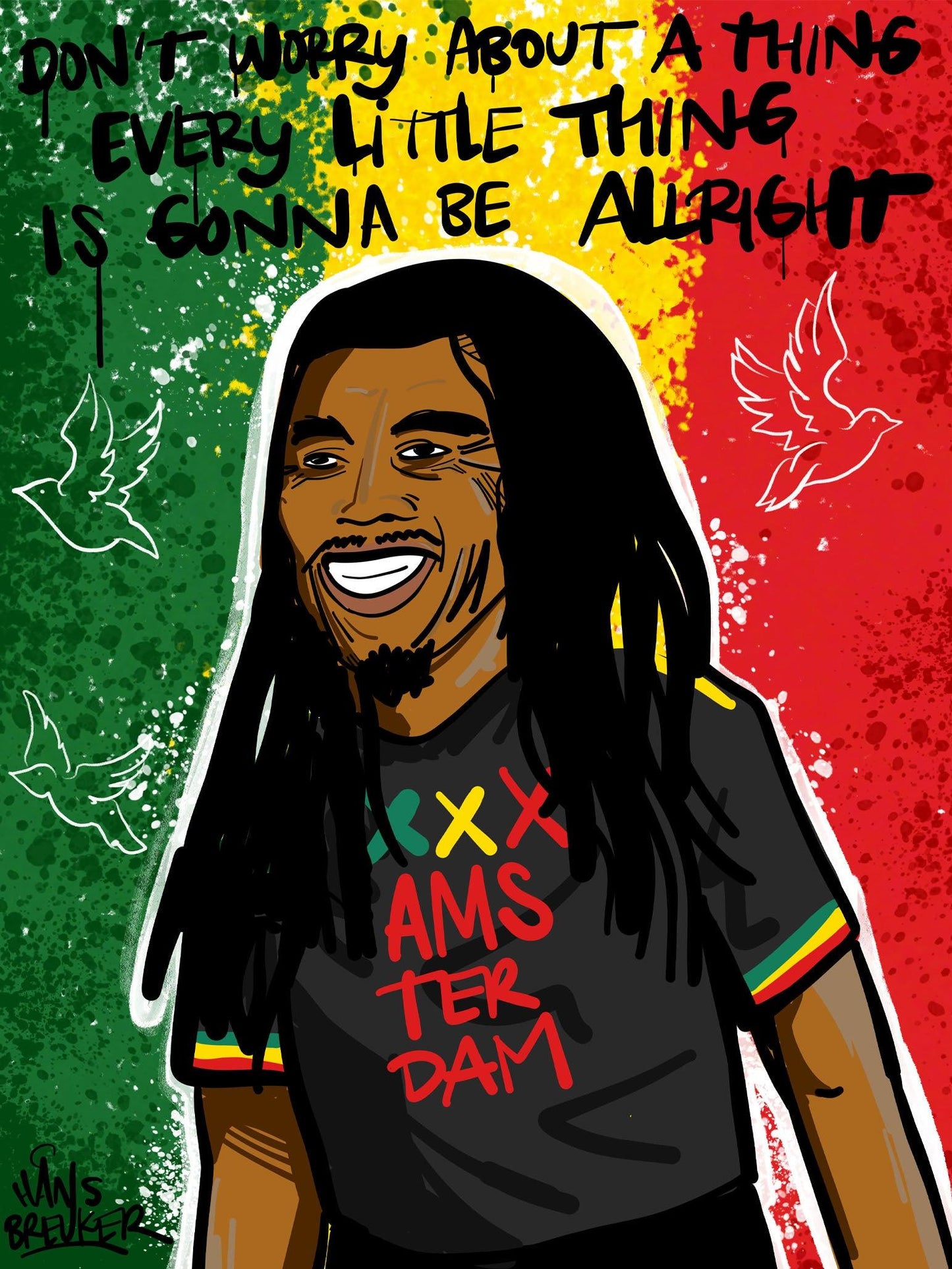 Bob Marley Amsterdam - Hans Breuker