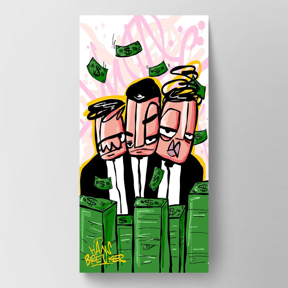 Cash mobsters - Hans Breuker