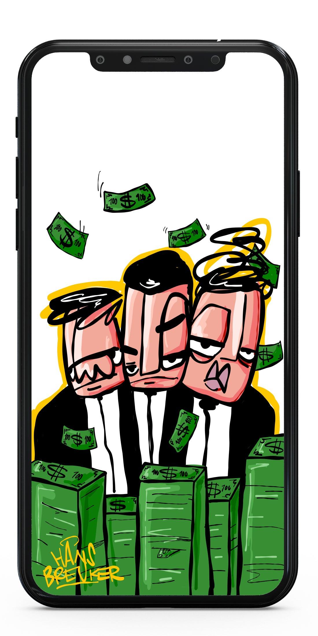 Cash mobsters - Hans Breuker