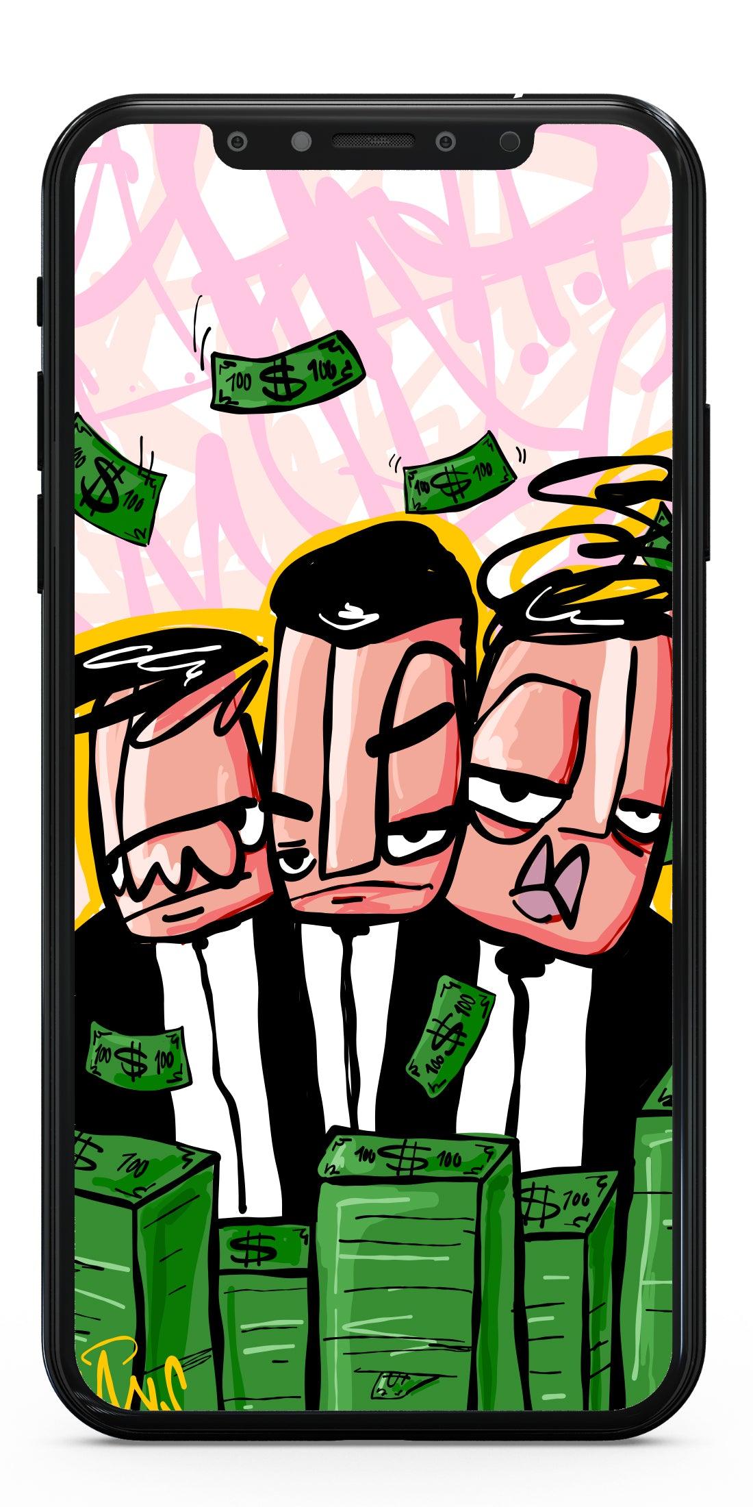 Cash mobsters - Hans Breuker