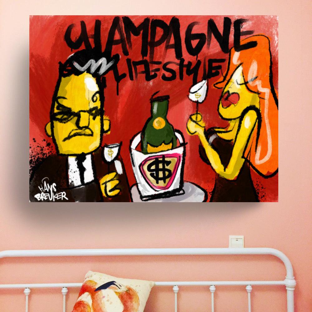 Champagne lifestyle - Hans Breuker