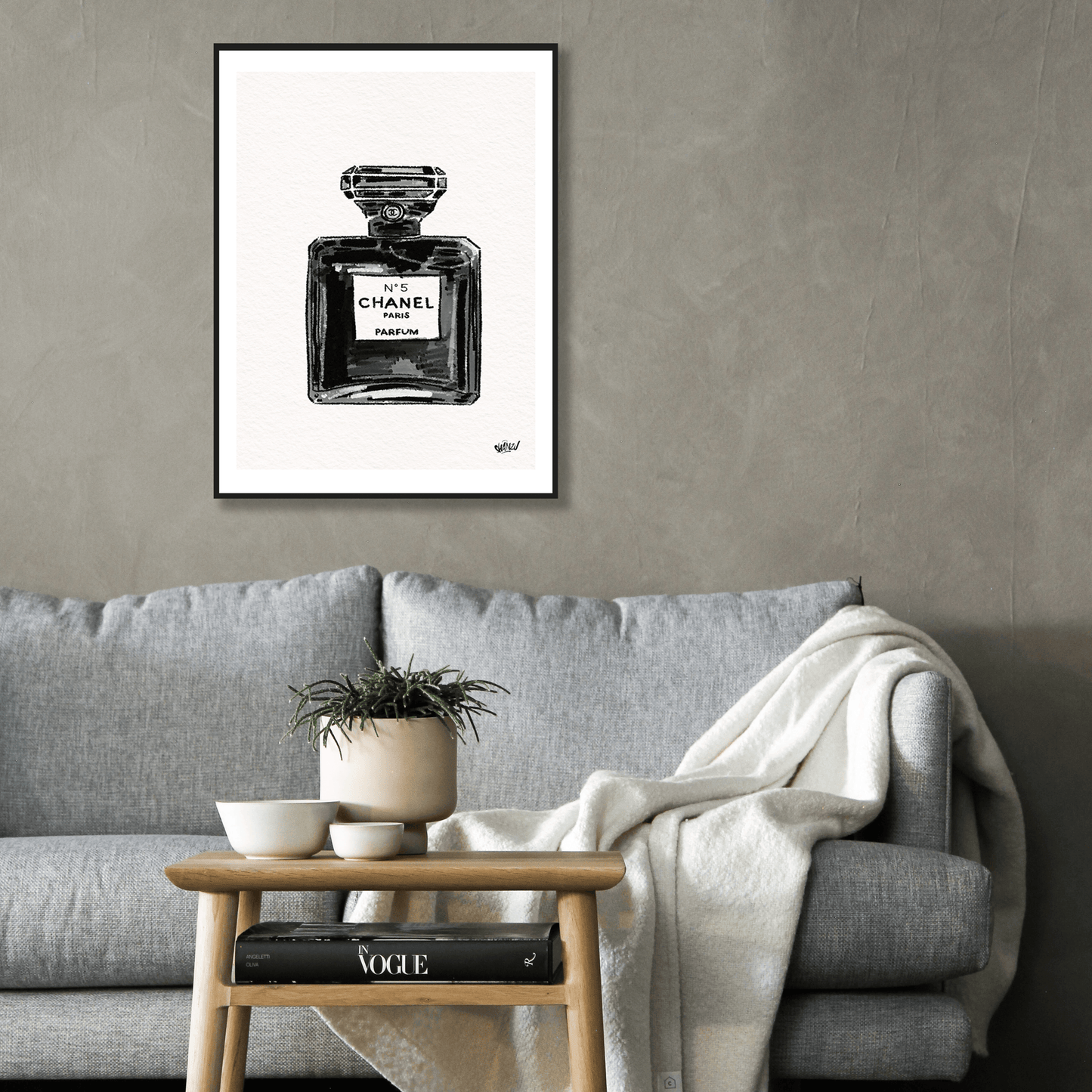 Chanel no.5 zwart wit - Hans Breuker