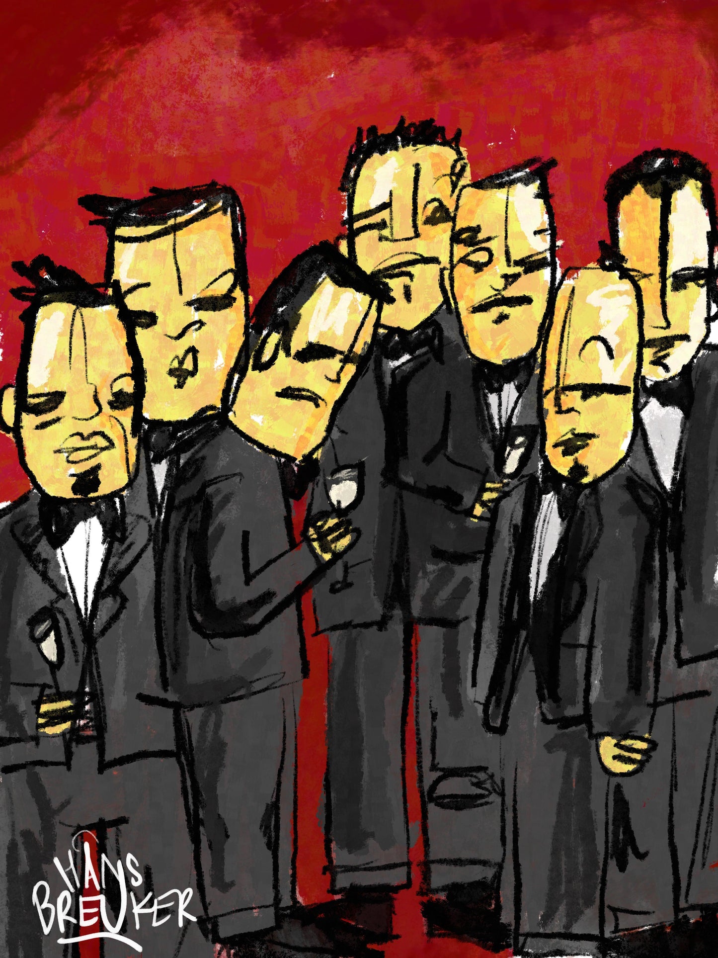 English party - Hans Breuker