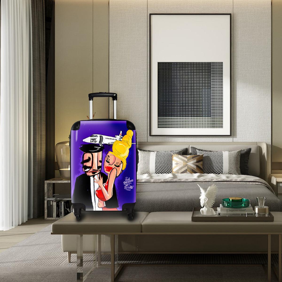 Fastlove art suitcase 3 maten. - Hans Breuker