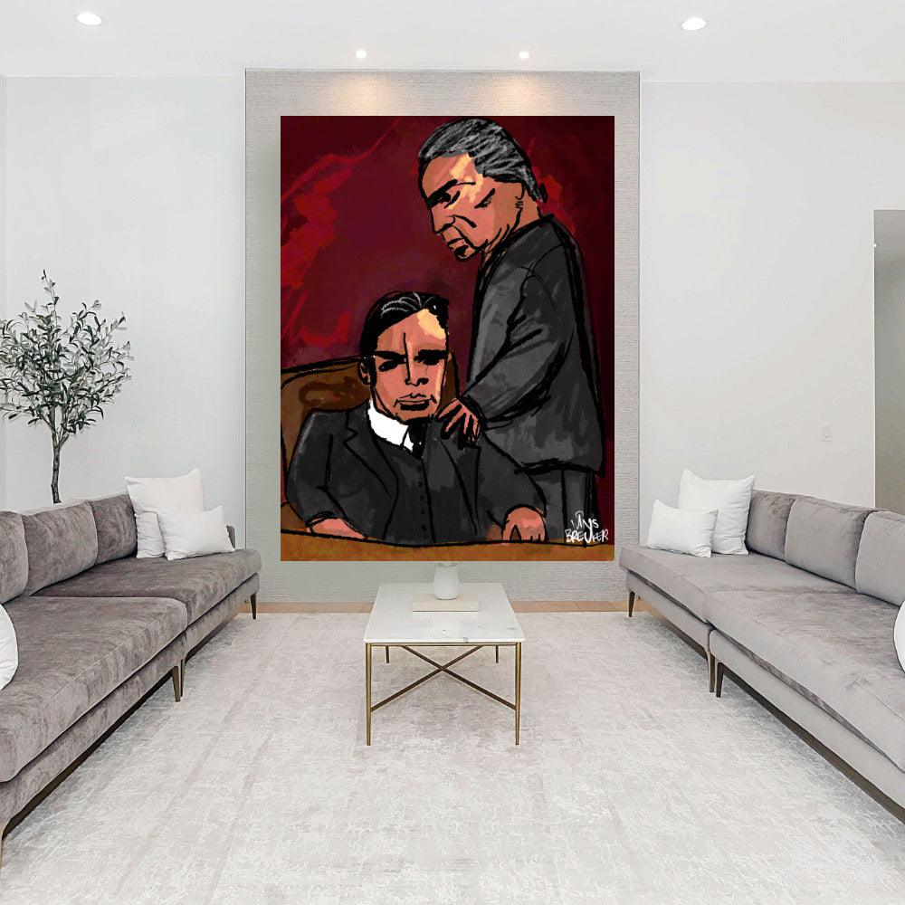 Father and Son - Hans Breuker
