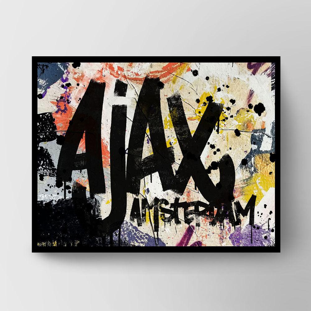 Graffiti Ajax Amsterdam - Hans Breuker