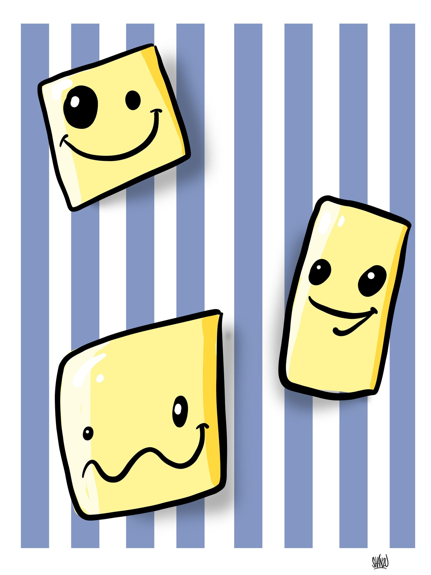 Happy faces - Hans Breuker