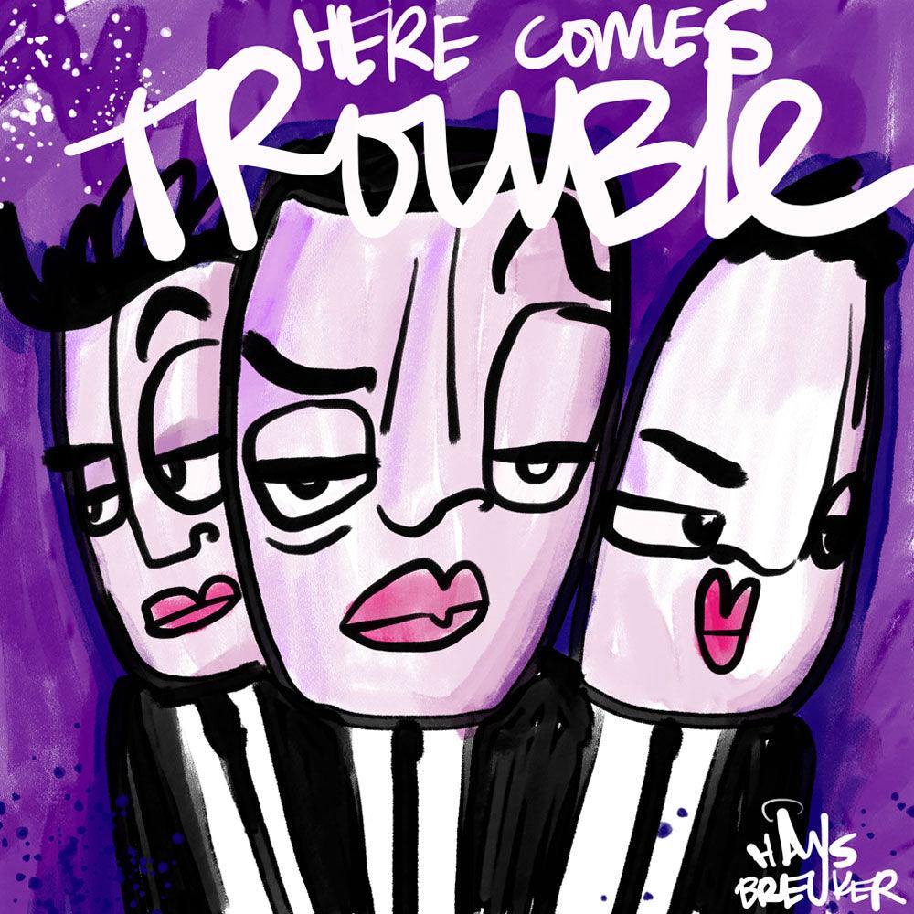 Here comes trouble - Hans Breuker