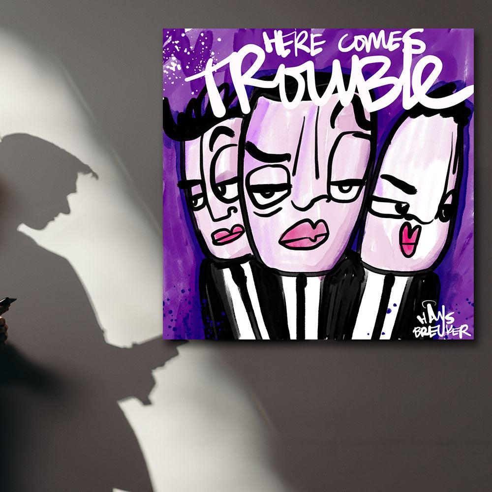Here comes trouble - Hans Breuker