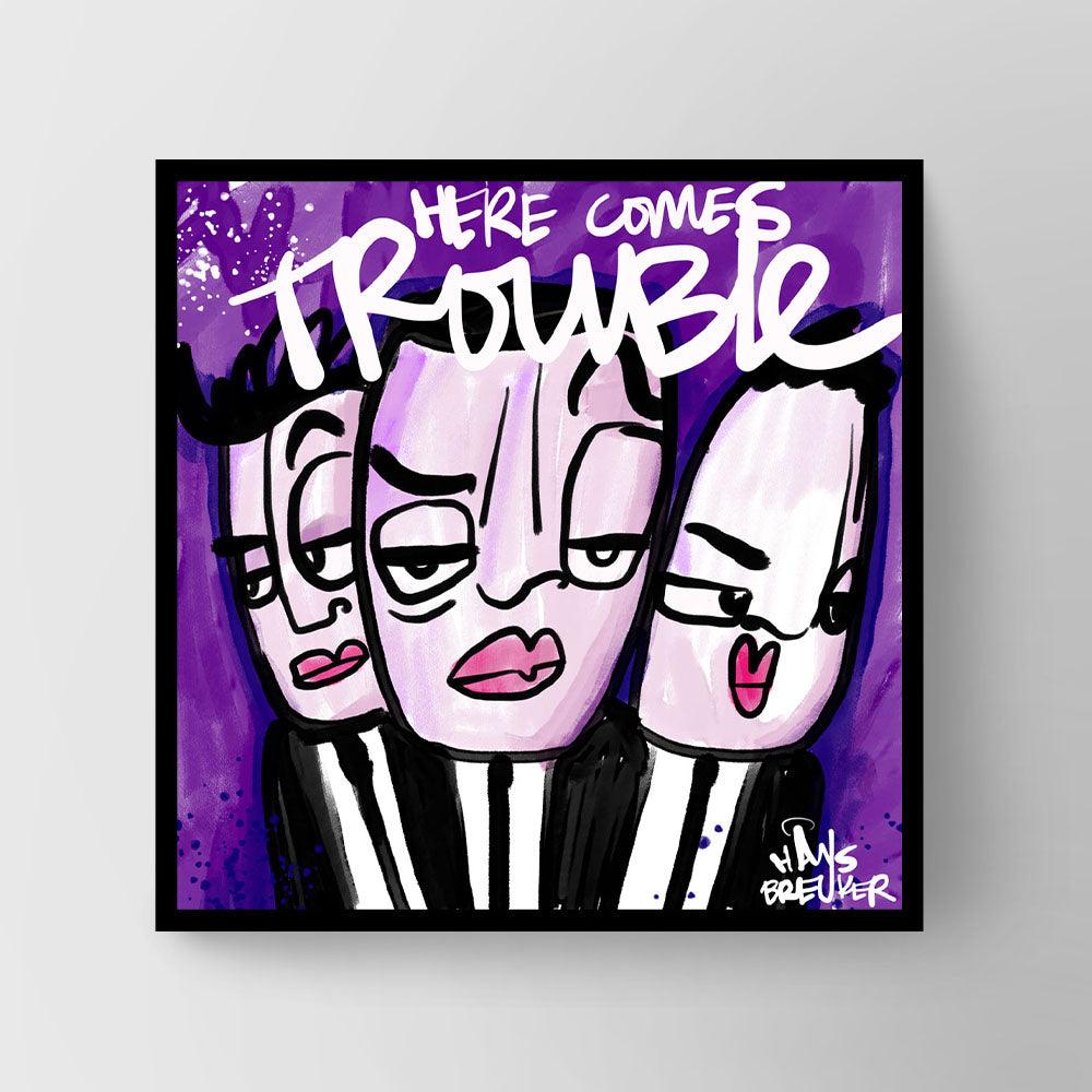 Here comes trouble - Hans Breuker