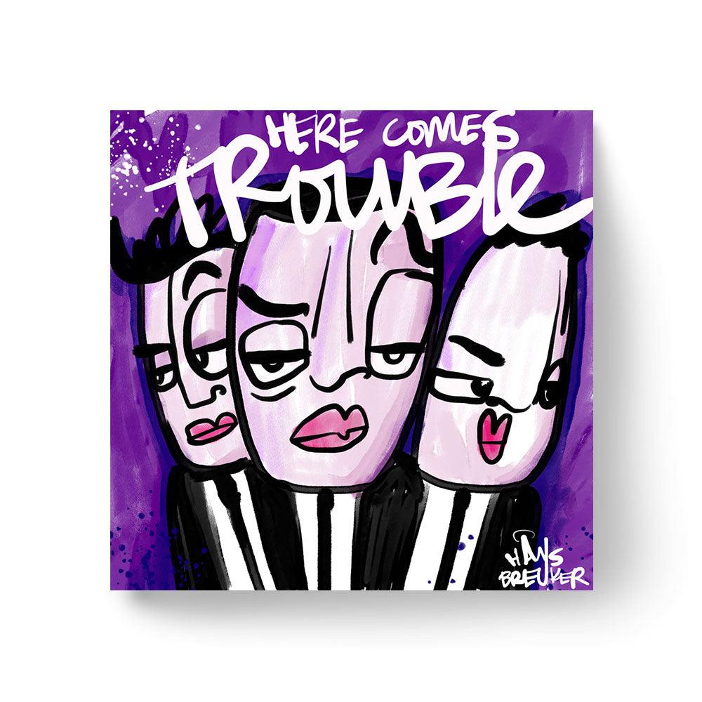 Here comes trouble - Hans Breuker