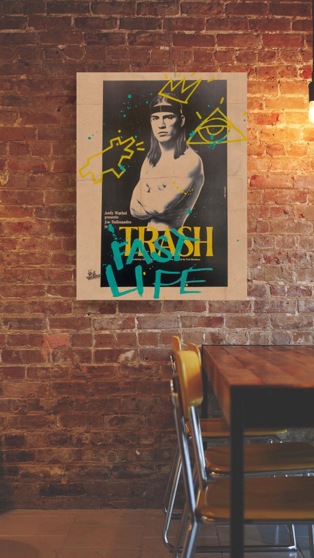It's the trash in the fast life we all should love. - Hans Breuker