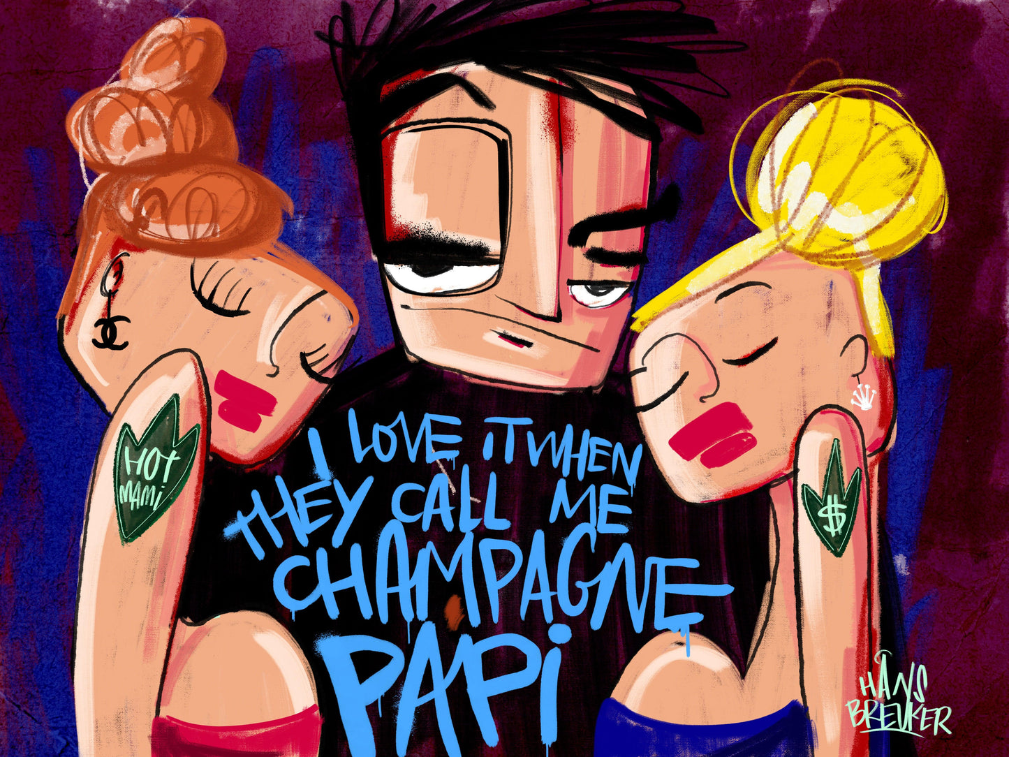 I love it when they call me papi - Hans Breuker