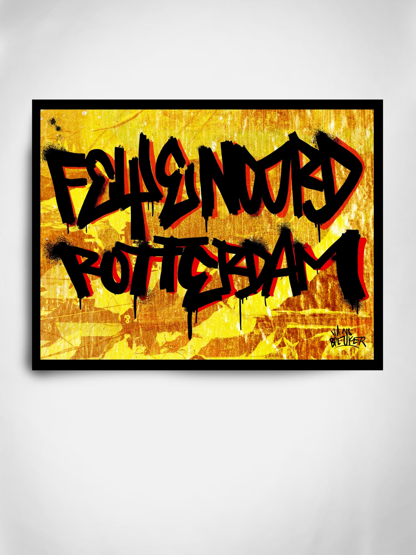 Feyenoord Graffiti - Hans Breuker