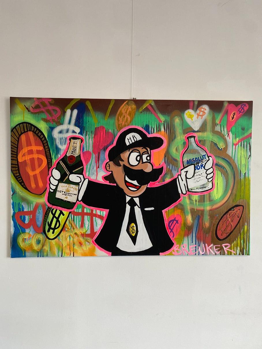 Moneymario cheers! - Hans Breuker