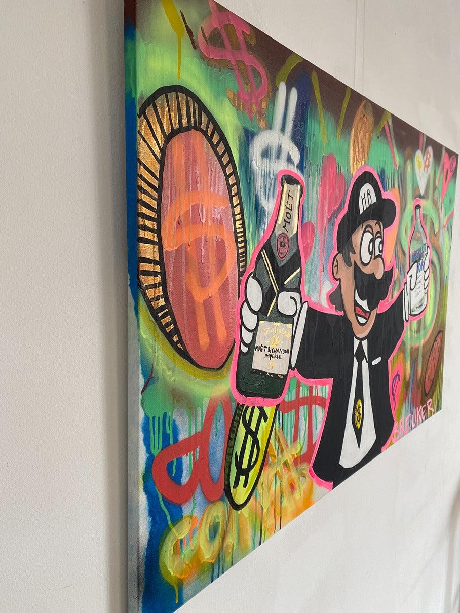 Moneymario cheers! - Hans Breuker