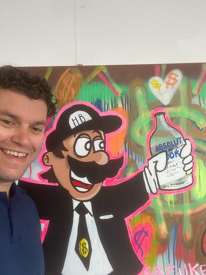 Moneymario cheers! - Hans Breuker