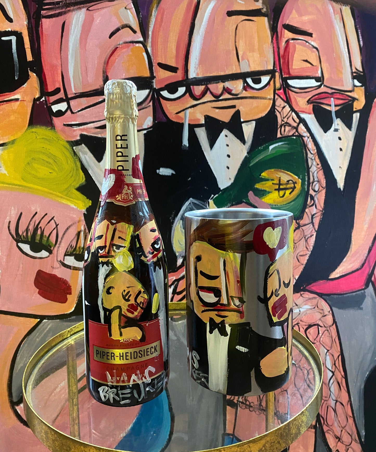 Piper Heidsieck champagne & Koeler - Hans Breuker