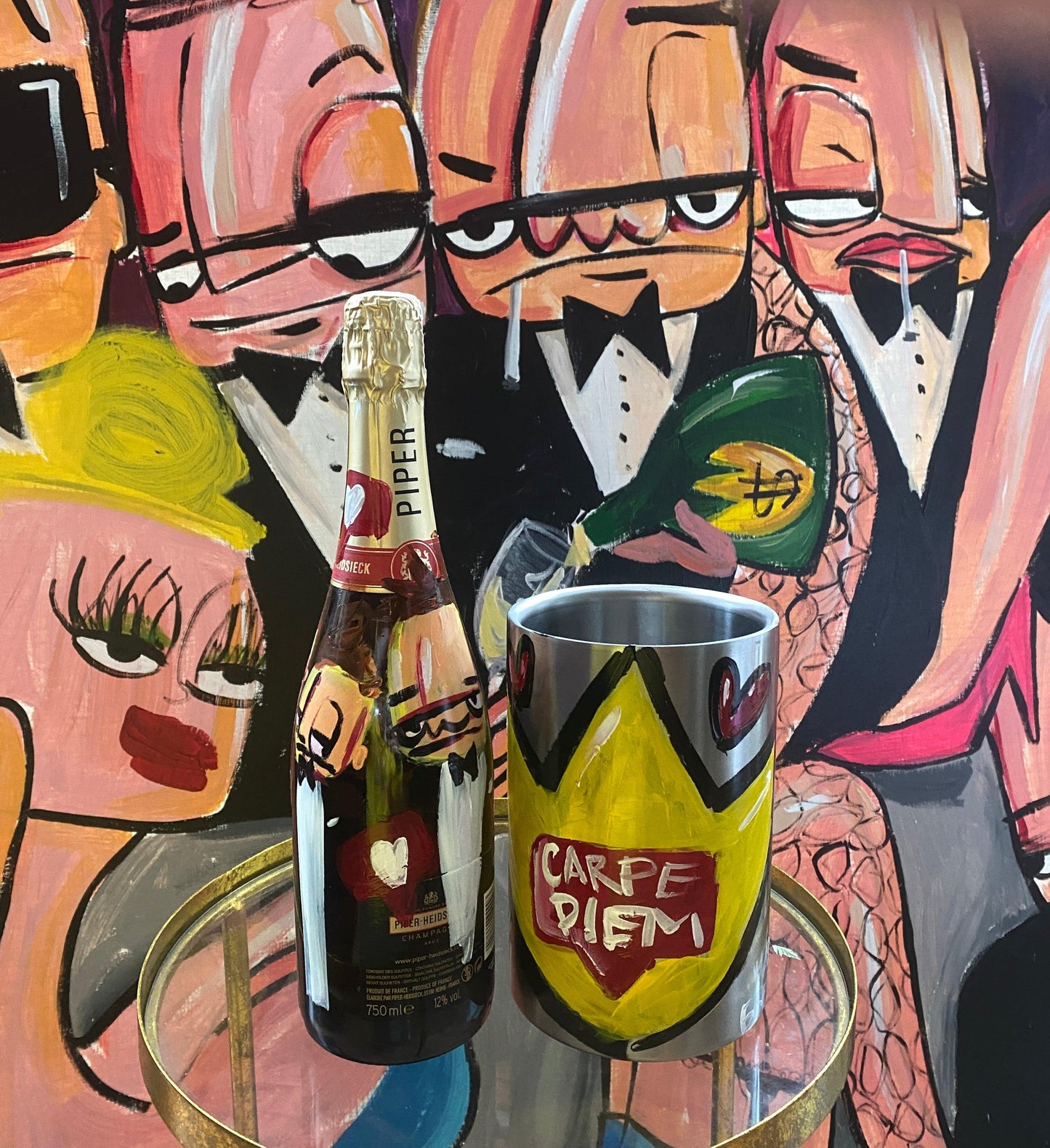 Piper Heidsieck champagne & Koeler - Hans Breuker