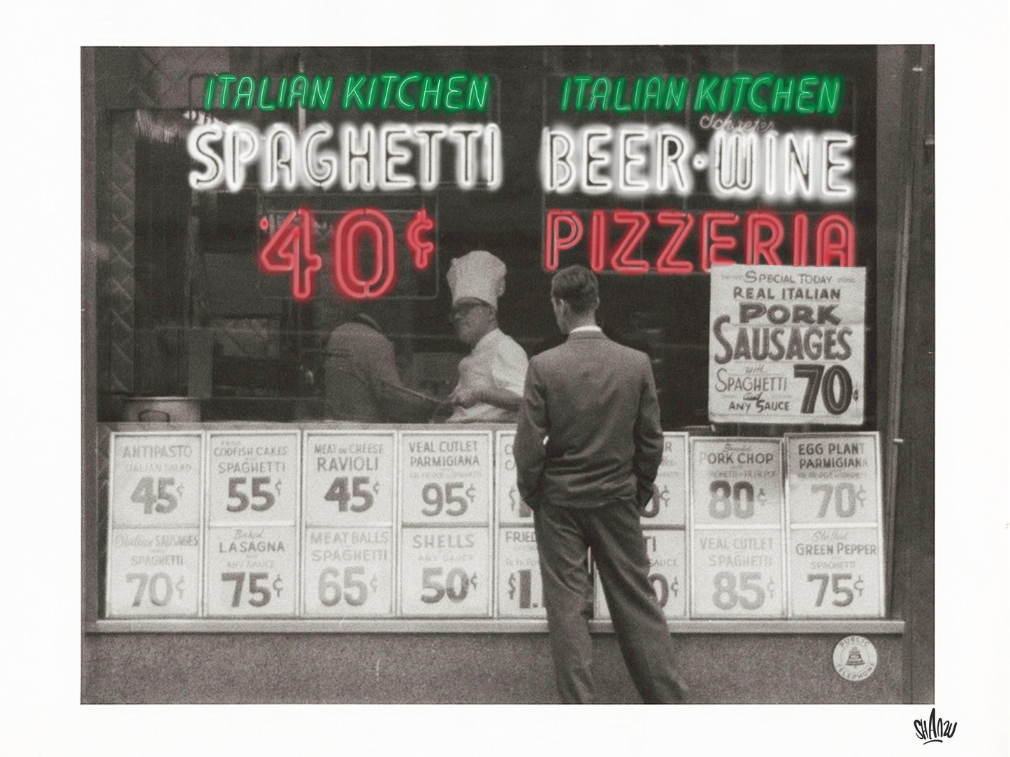 Italian pizza - Hans Breuker