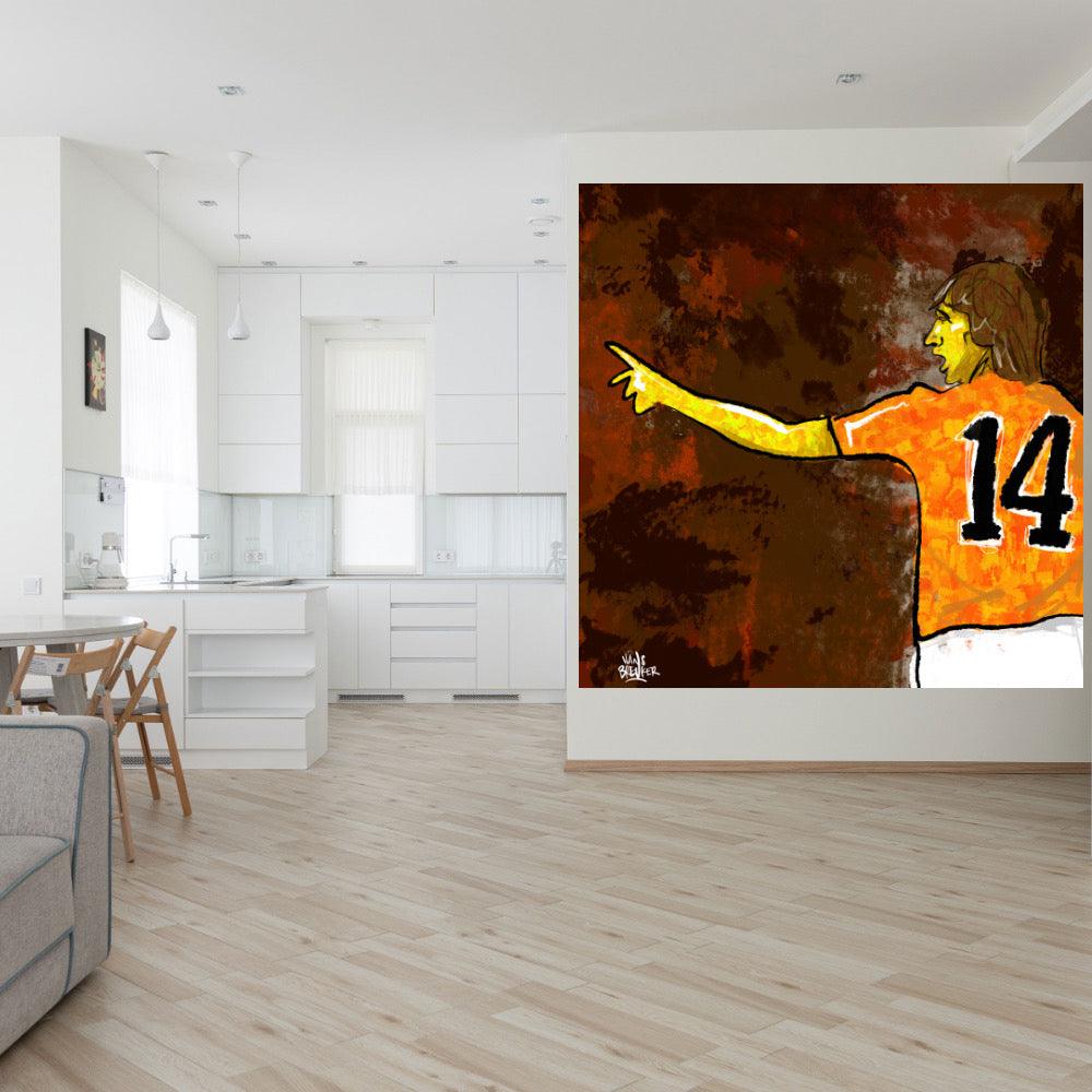 Johan Cruijff in oranje - Hans Breuker