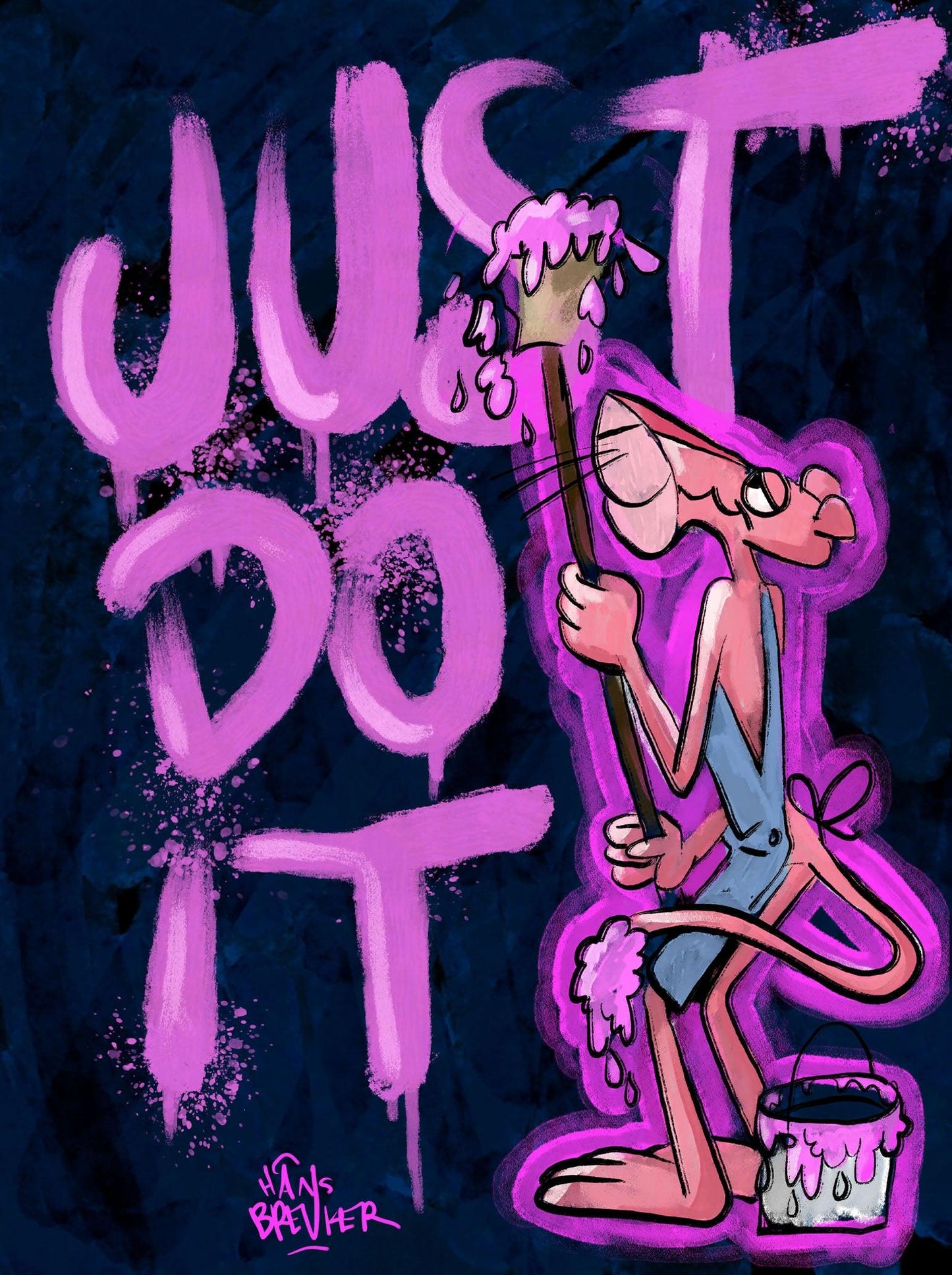 Just do it pink - Hans Breuker