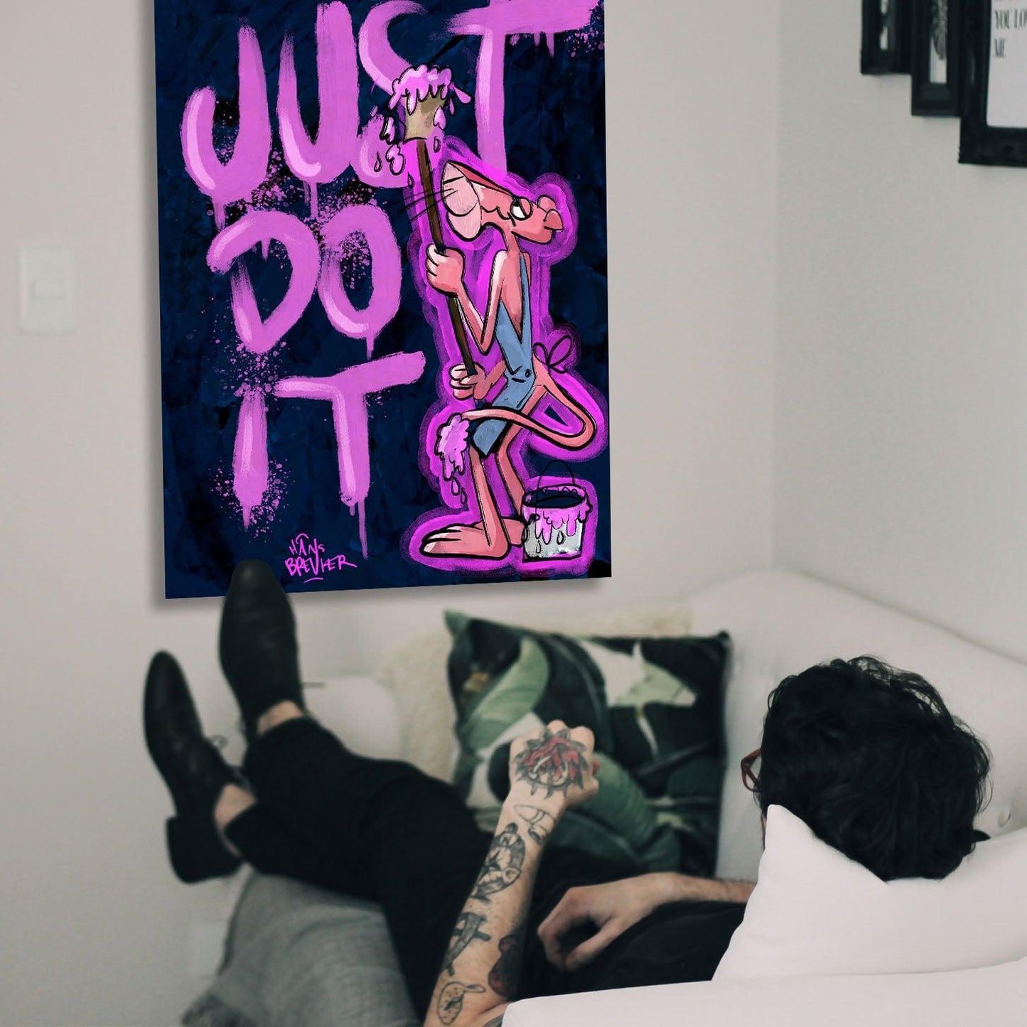Just do it pink - Hans Breuker