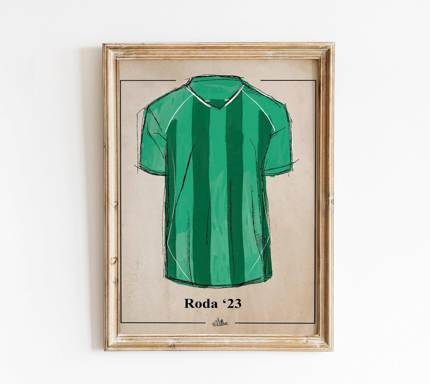 RODA '23 klassiek shirt - Hans Breuker