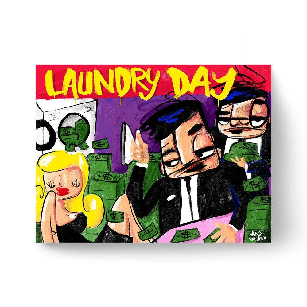 Laundry day - Hans Breuker