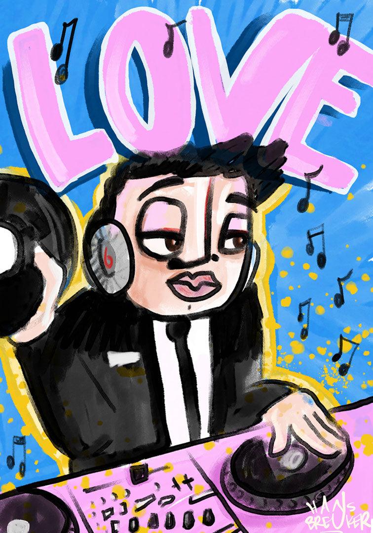 Love DJ - Hans Breuker