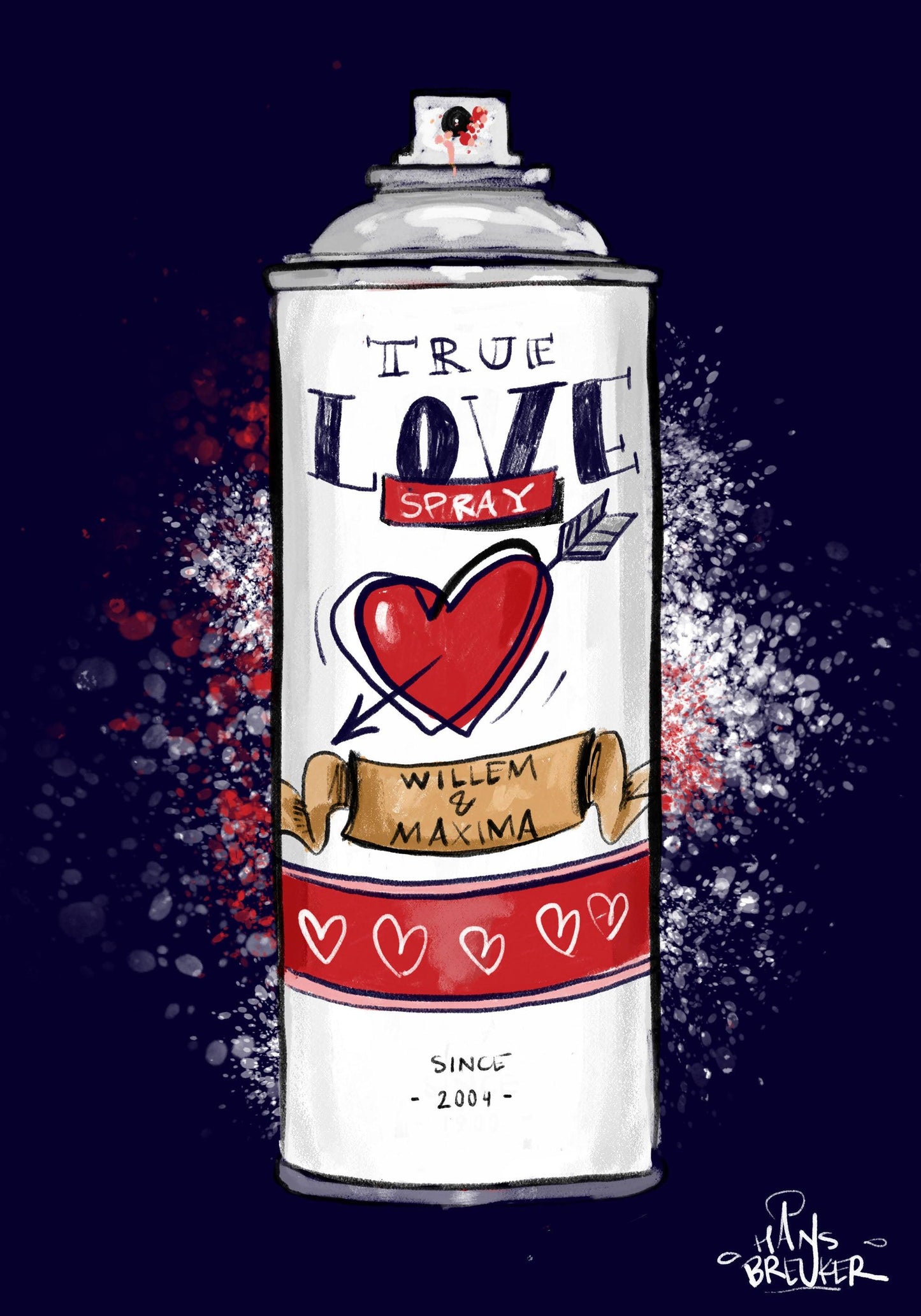 Love spray - Hans Breuker