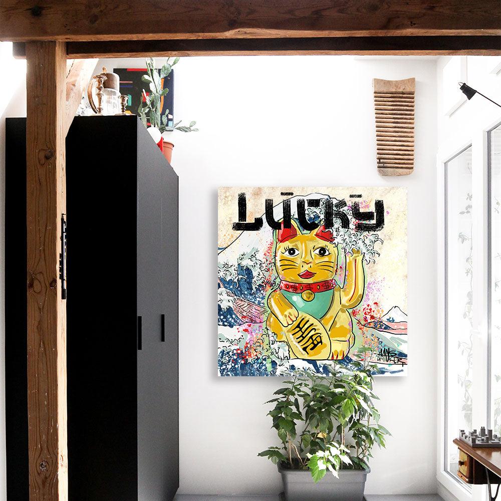 Lucky cat - Hans Breuker