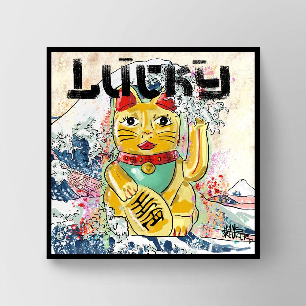 Lucky cat - Hans Breuker