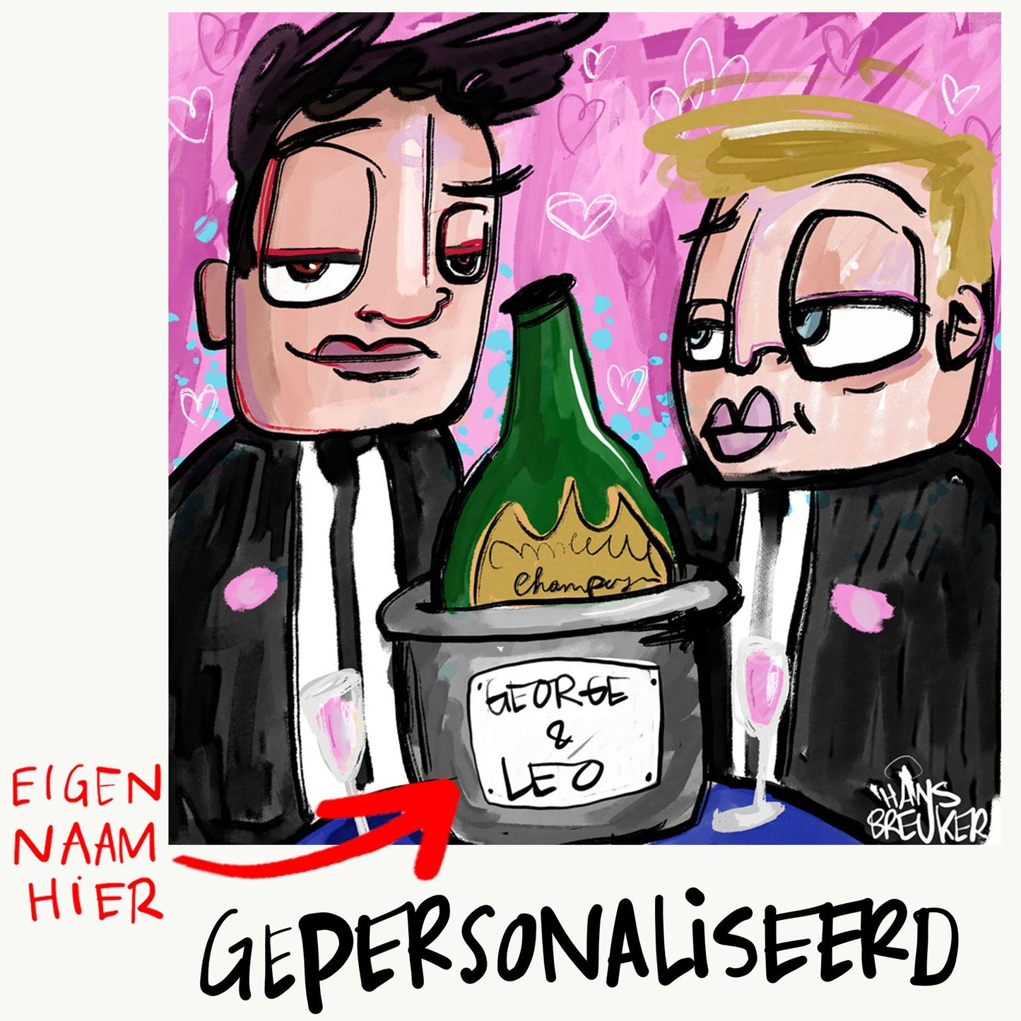 Mannenliefde - Hans Breuker