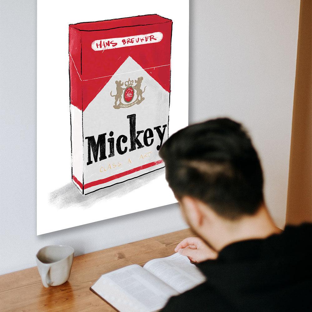 Mickey art in a box - Hans Breuker