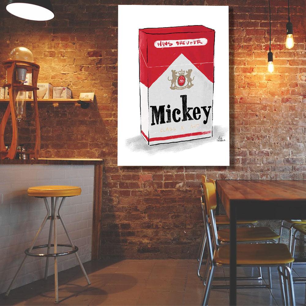 Mickey art in a box - Hans Breuker