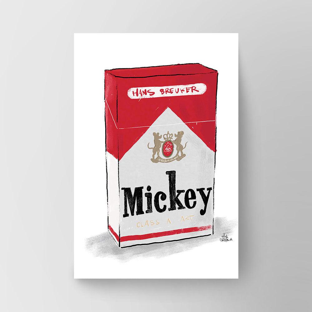 Mickey art in a box - Hans Breuker