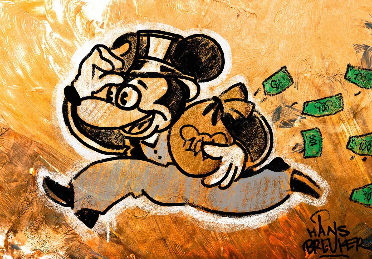Mickey Monopoly - Hans Breuker