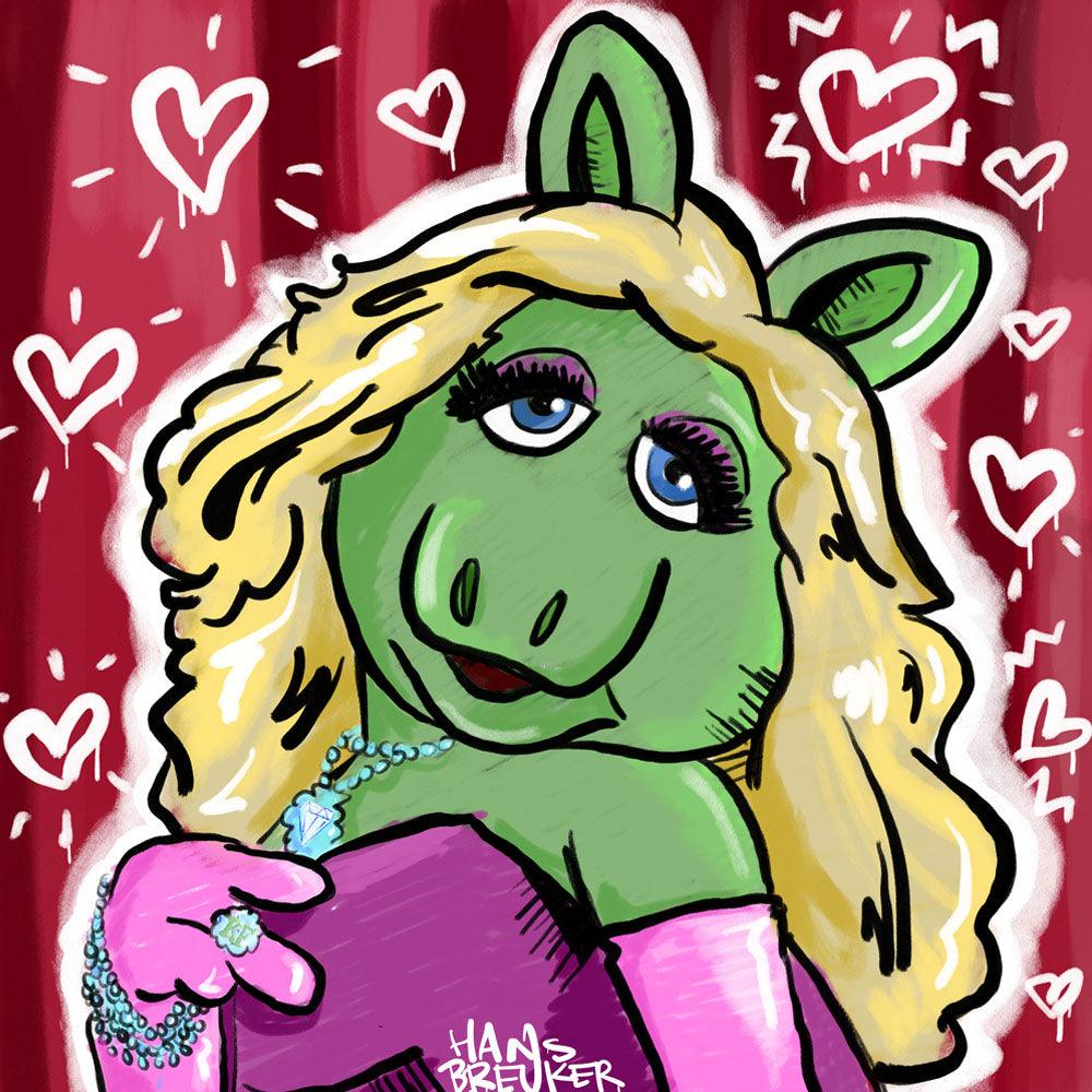Miss froggy - Hans Breuker